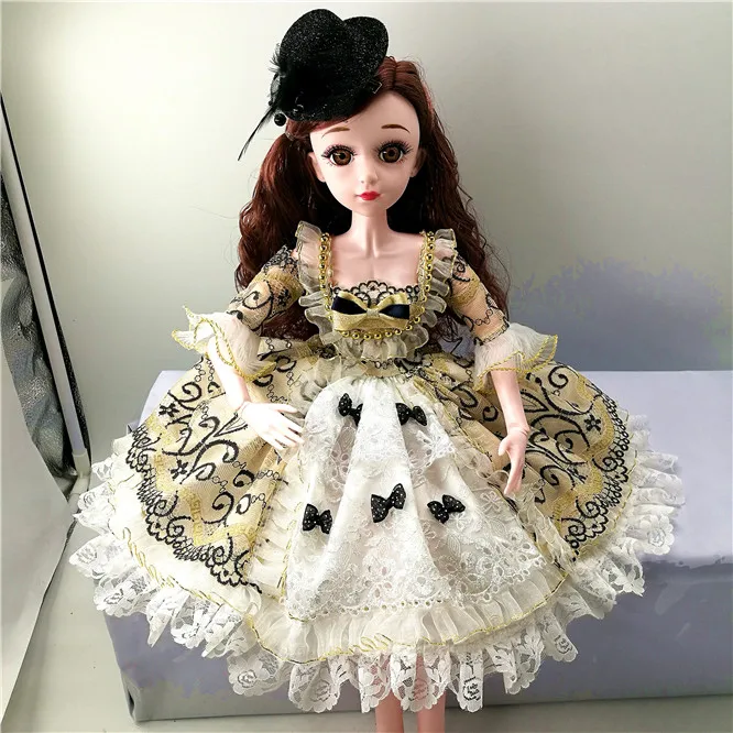 Toy doll 11 BJD кукла 1/3 коричневые глаза с BJD одежда обувь 60 см Кукла девочка подарок игрушки ручной работы силиконовая кукла реборн модная игрушка для детей - Цвет: Toy doll 11