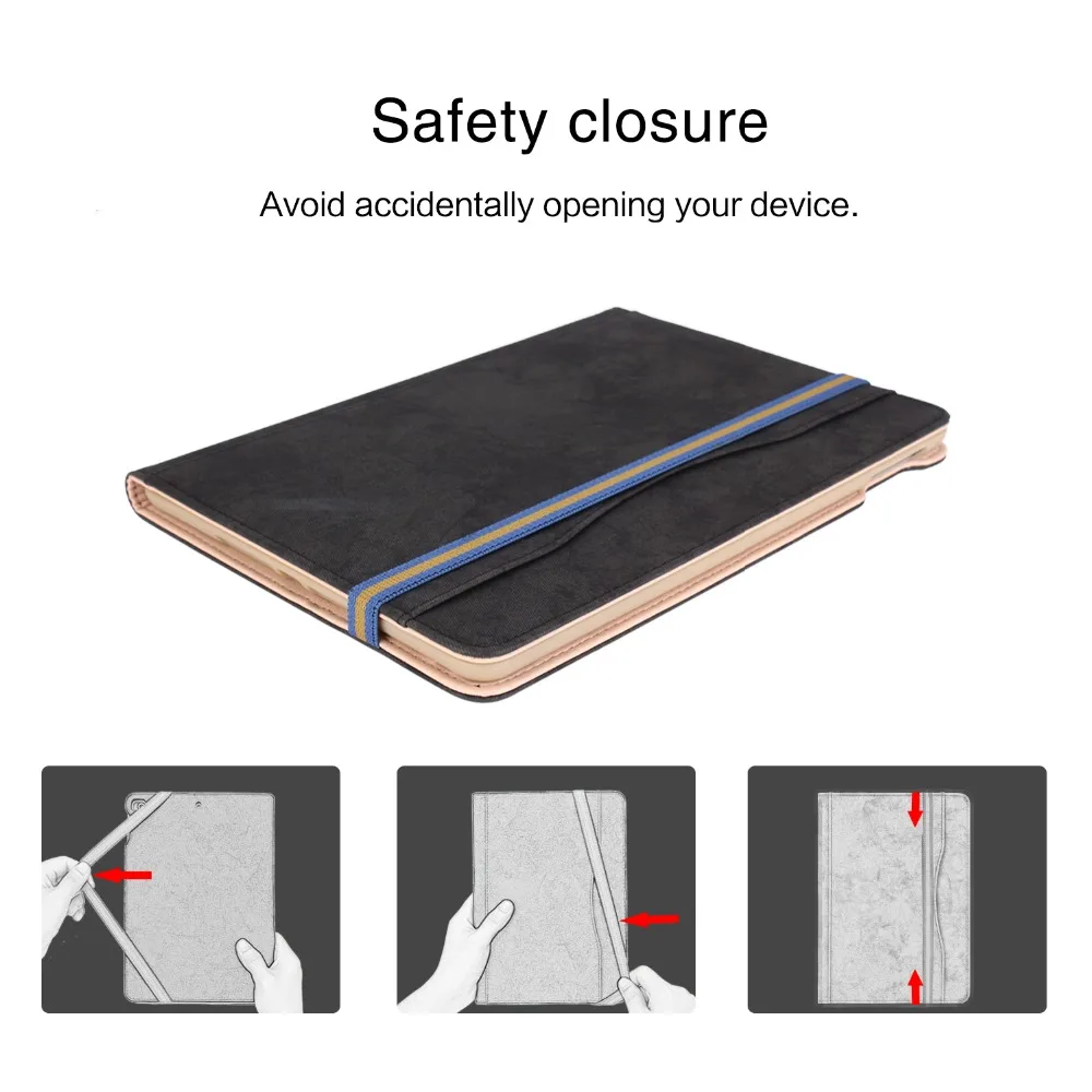 Универсальный для ipad 9 7 2017/2018/ipad air/air2 складной чехол-книжка Smart Cover протектор Wake Up