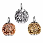 Украшения для кремации, полые кристаллы, фианиты, Бабочка, ожерелье, памятный сувенир, пепел, памятный кулон