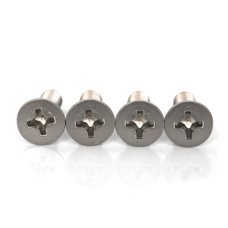 Оптовая продажа товара M4x8mm 316 нержавеющая сталь плоская головка Phillips машина