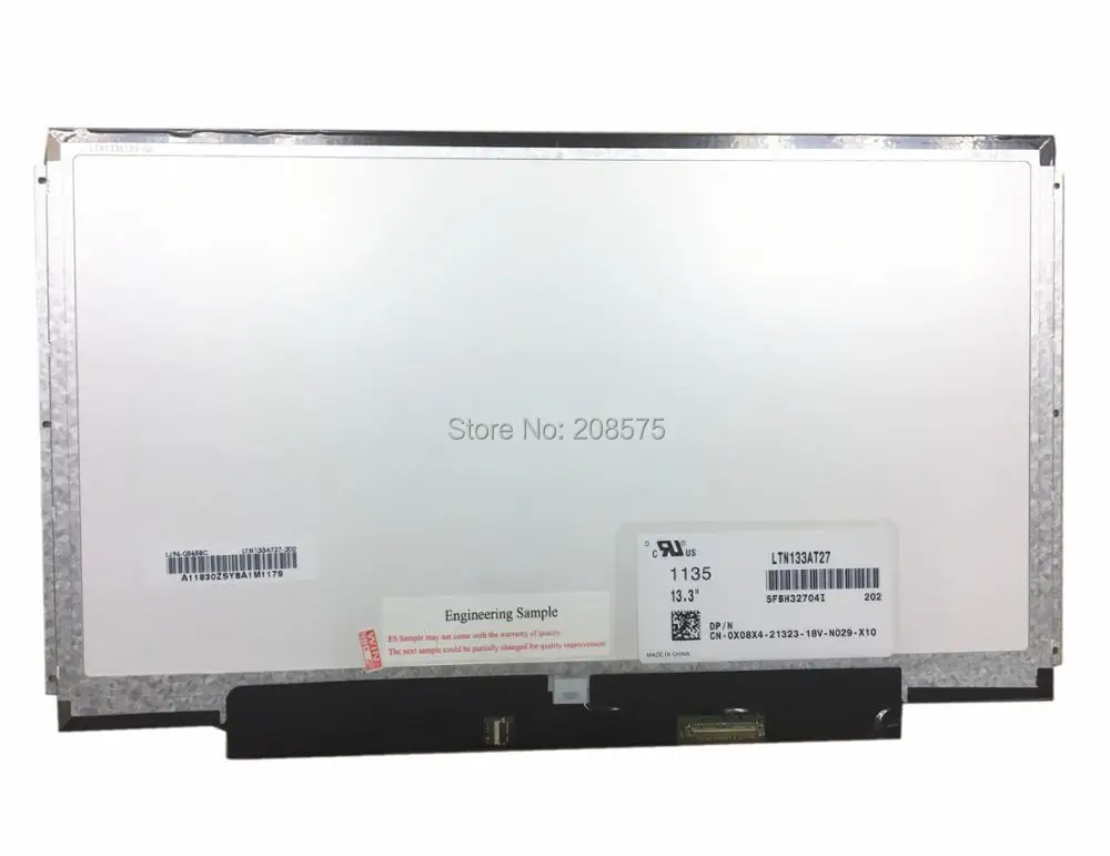 

Free Shipping ! LTN133AT27 CLAA133WA01A B133XW03 B133XW01 V.0 B133XW01 V.1 LP133WH2-TLM4 Laptop LED Screen 1366*768 40pins