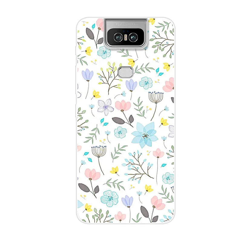 Чехол для Asus ZS630KL силиконовый чехол Zenfone 6 мягкий из ТПУ ZS ZS630 630 630KL KL I01WD 2019 6Z |