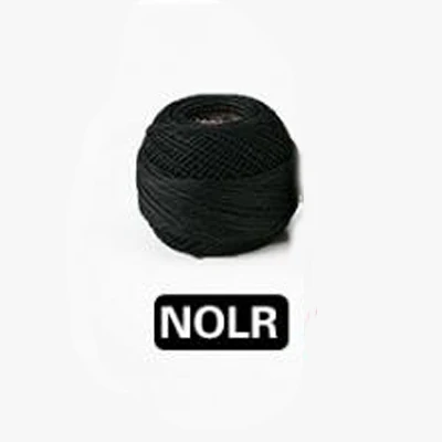 NOLR 72 цвета французский DMC80 ART19 ручной работы кружево крючком вышивка мягкая пряжа цветок Вязание крючком нитки для ручного вязания 80 метров - Цвет: NOLR