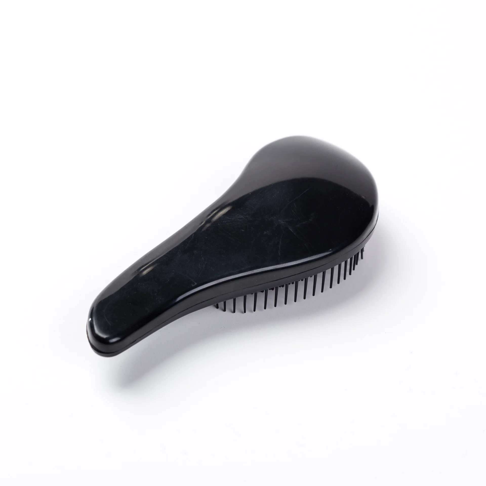 Черный Волшебная ручка клубок распутывающая расческа душ щетка для волос detangler салон Стайлинг Тамер exquite милые полезный инструмент горячие расческа - Цвет: Черный