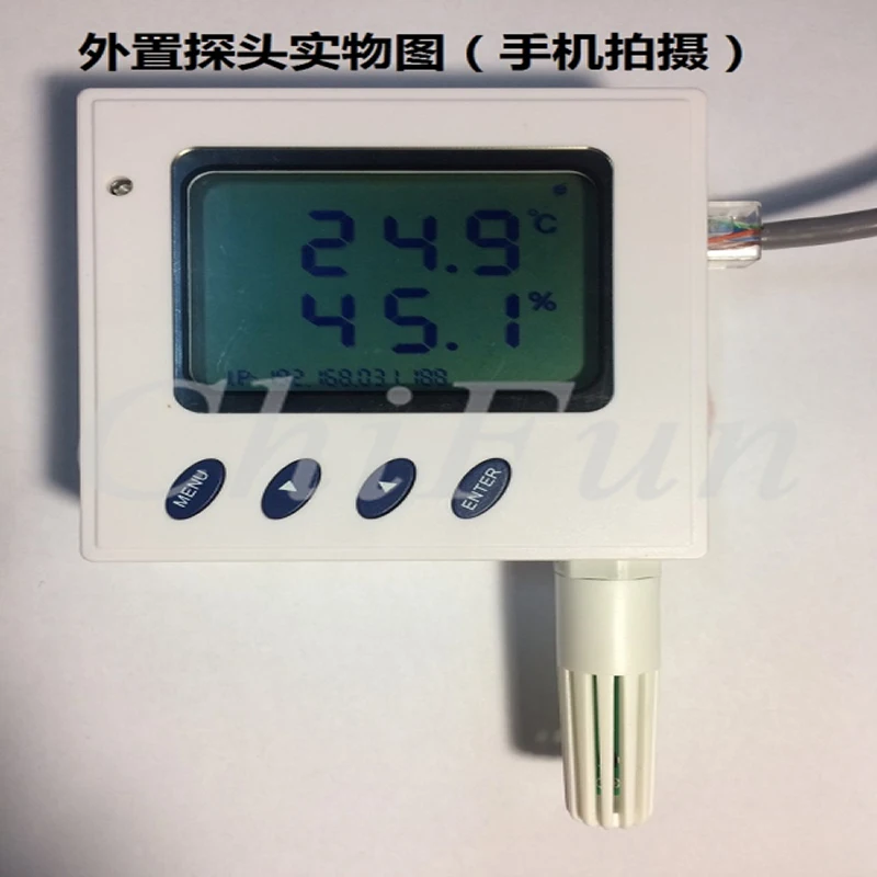 Передатчик температуры и влажности сети Ethernet IP POE протокол TCP/UDP/SNMP|temperature and humidity