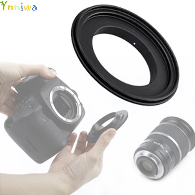 Макрореверсивное кольцо-адаптер для объектива canon E0S 500d 600d 700d 5d 6d 7d 60d 70d 5d2 5d3 1d 10
