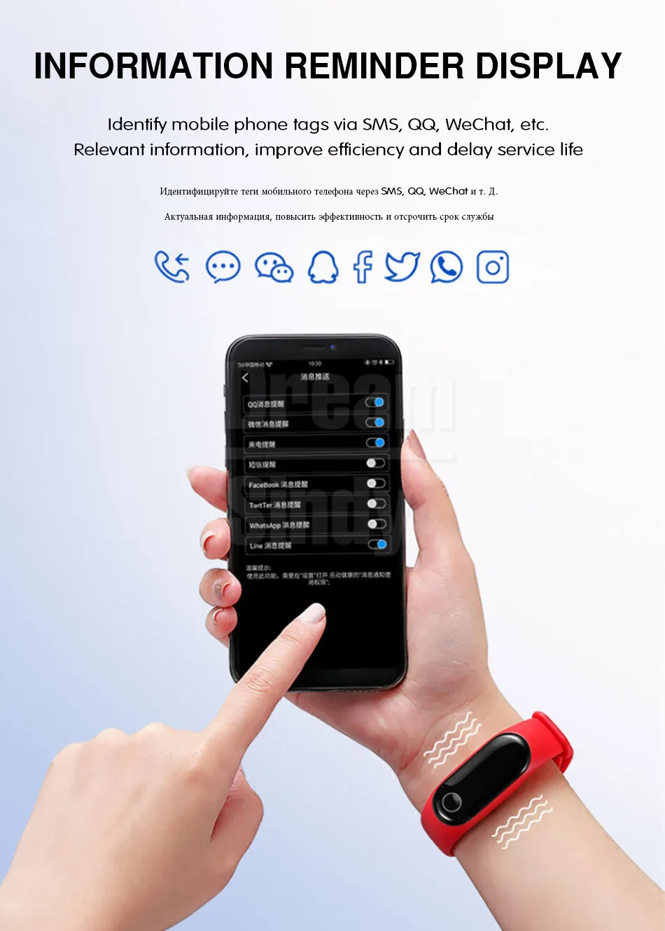 Смарт-браслет, водонепроницаемый фитнес-трекер M3 Pro, умный Браслет, кровяное давление, пульсометр, Смарт-часы, браслет