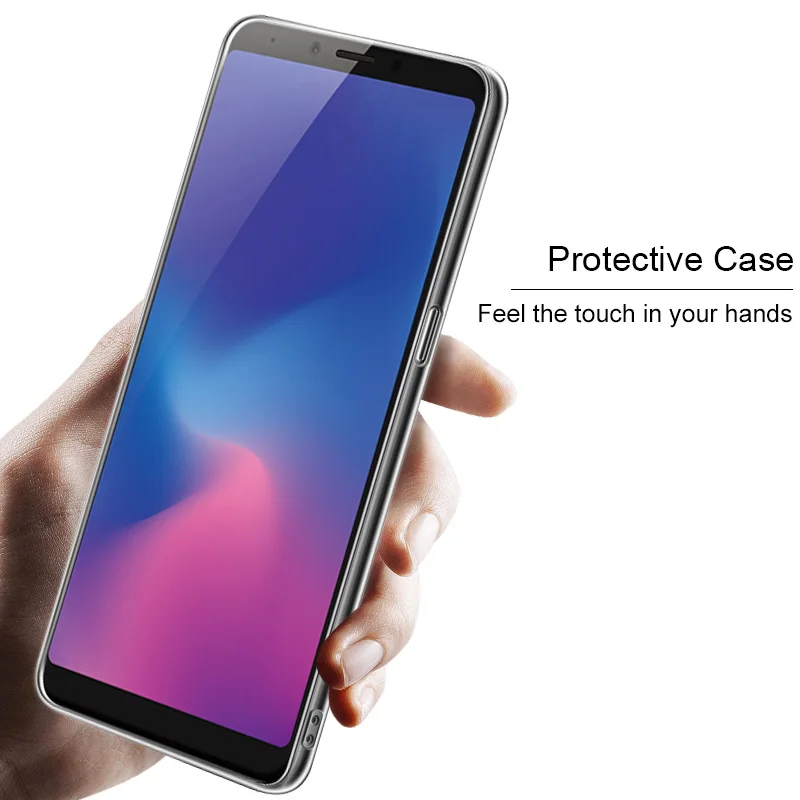 IMAK Для samsung Galaxy A6s чехол прозрачный Защита жесткого диска для телефона 6 0 &quotзадняя