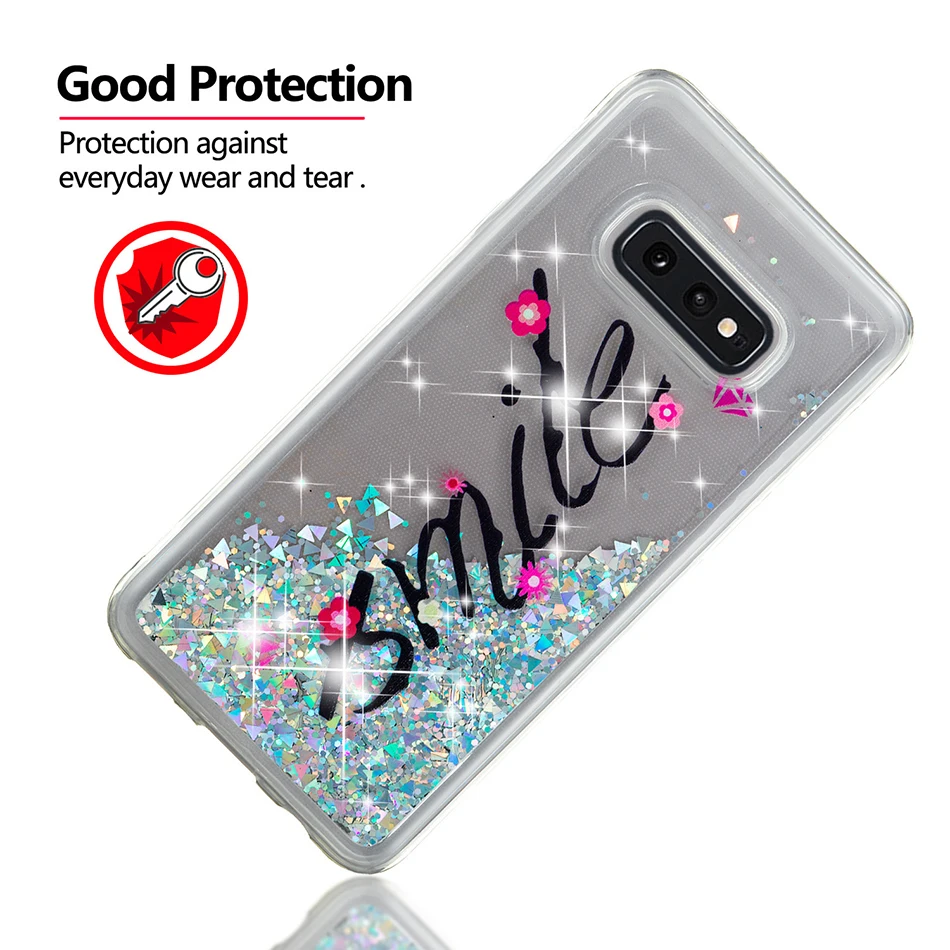 Чехол с сыпучим песком и блестками для Samsung Galaxy Core Prime G360 A3 2017 2016 A320 A310 мягкий