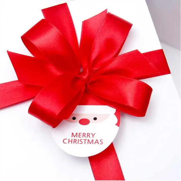 50 шт. Merry Рождество Санта Клаус DIY крафт дерево Форма ярлычком Новый год Свадебная