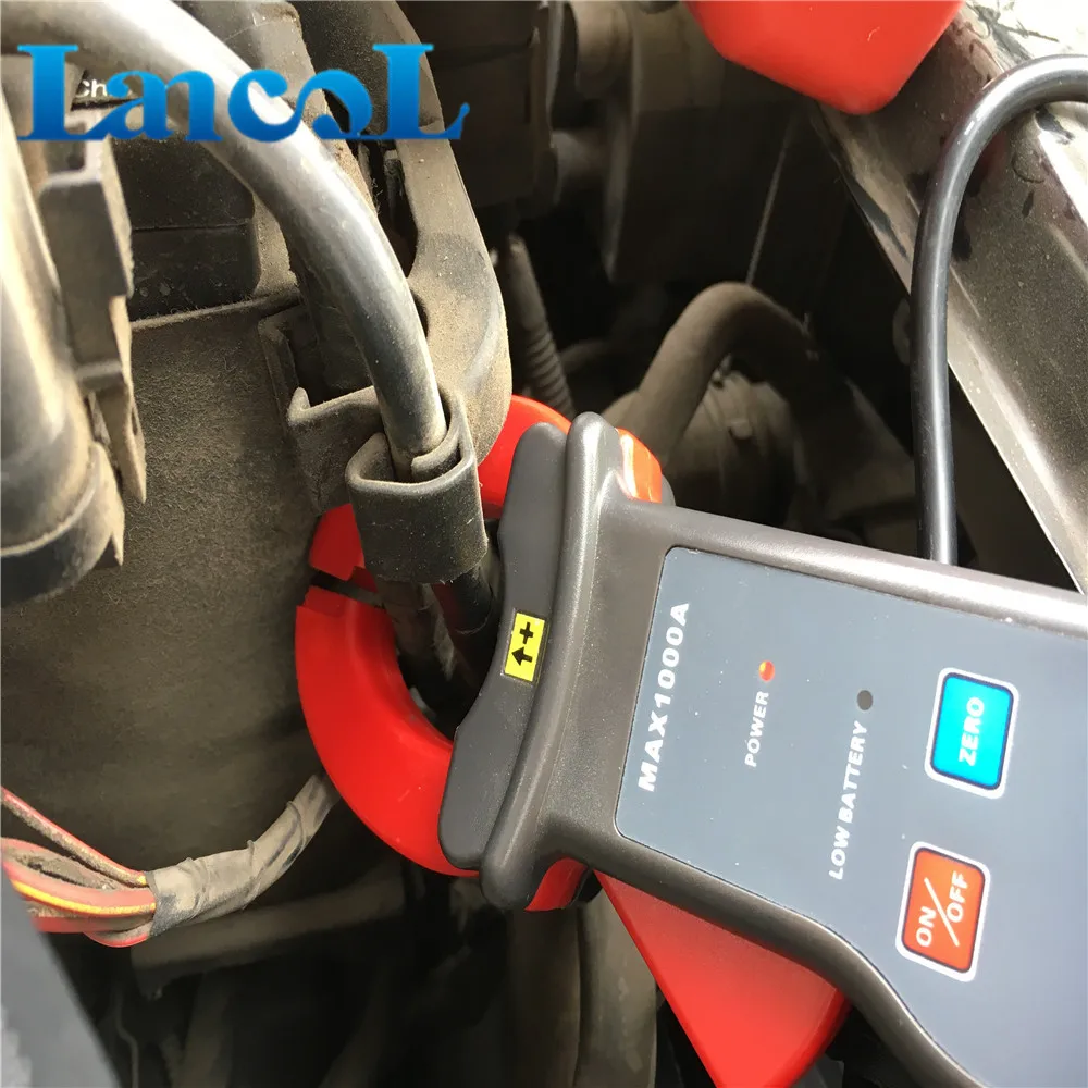 Lancol MICRO 768A тестер автомобильной батареи 12 В с принтером Автомобильный цифровой