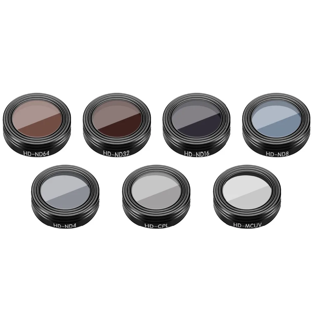 

Фильтр UV/CPL/ND4/ND8/ND16/ND32/ND64 для квадрокоптера DJI Mavic Air
