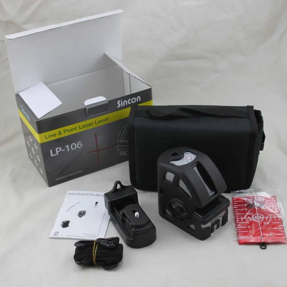 

New LP106 cross-line Laser Level 5 points, 1V, 1H