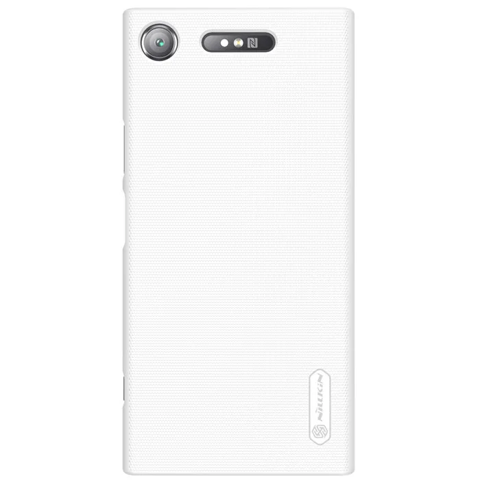 Белый Чехол для sony Xperia XZ1, чехол, 5,2 дюймов, NILLKIN, матовый щит, Матовый Жесткий чехол на заднюю панель, чехол для sony Xperia XZ1, чехол для телефона - Цвет: Белый