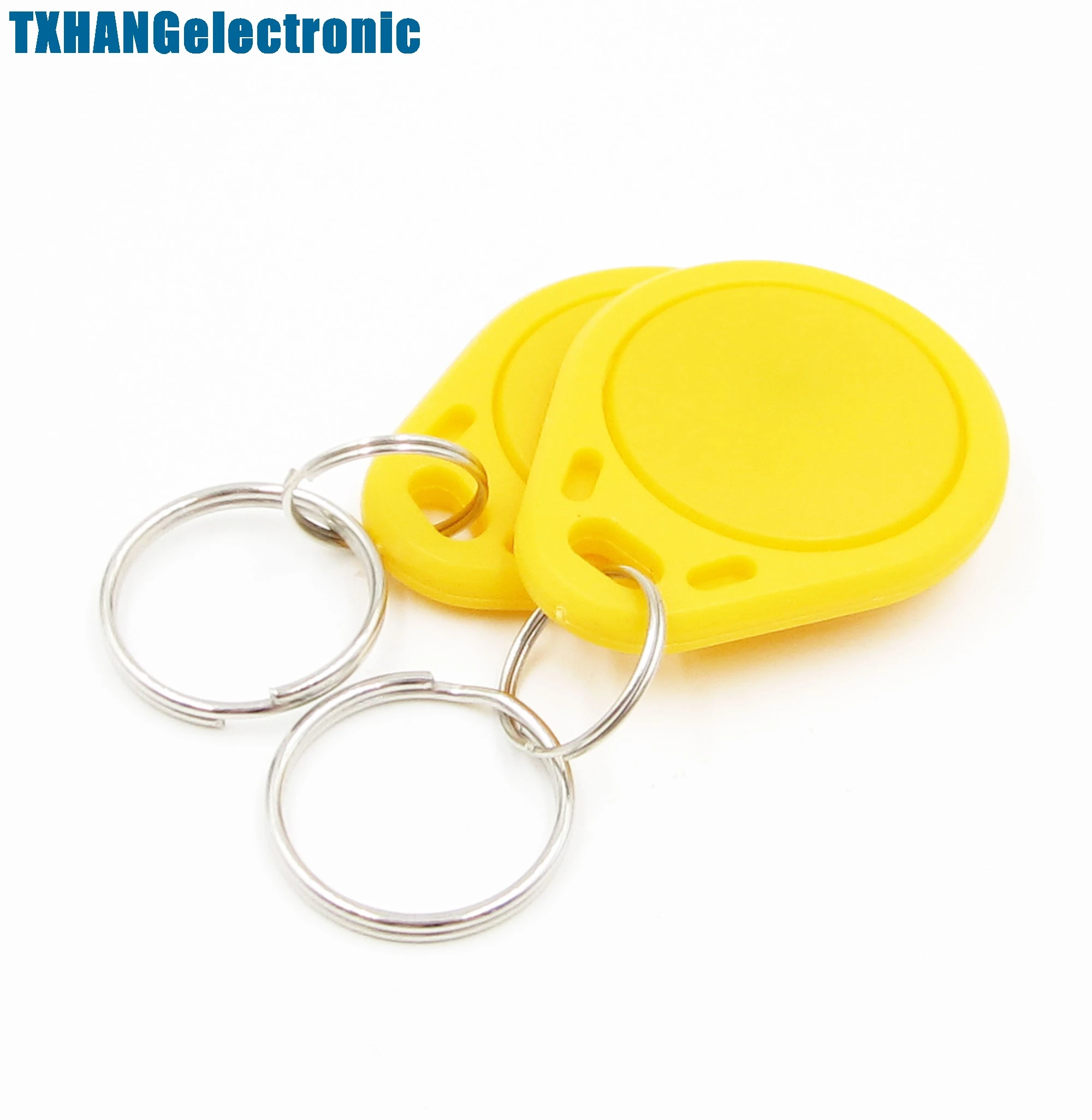 Желтая rfid-карта с датчиком приближения брелоки IC брелок 13 56 МГц 5 шт. | Электронные