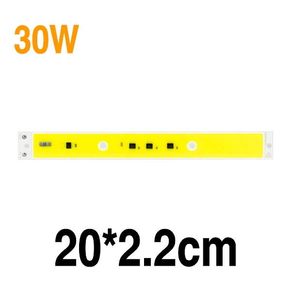 30W Chip Светодиодный светильник для выращивания 30 Вт 50 Вт 80 Вт AC220V полный спектр светодиодный COB Чип Фито лампа для комнатных растений рост рассады и рост цветов Fitolamp - Испускаемый цвет: 30W Chip
