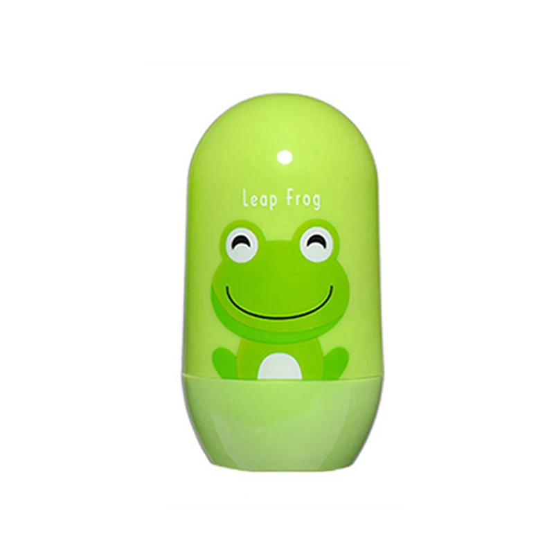 Green Frog LXXU Новорожденные малыши Дети Уход за ногтями клипер инструмент прекрасная модель компактный дизайн Мульти Стиль свободный выбор Мультфильм фотографии ножницы - Цвет: Green Frog