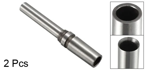 9mmx75mm Uxcell 2 шт. 2,5-10 мм x 65-75 мм полое сверло для бумаги, для конического хвостовика перфоратора, перфоратор, сверлильный инструмент, электрическая дрель - Цвет: 9mmx75mm
