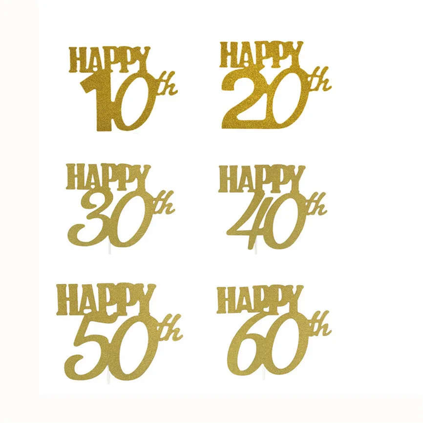 1 шт. акриловый торт ко дню рождения Топпер вставить карту один полный год жизни