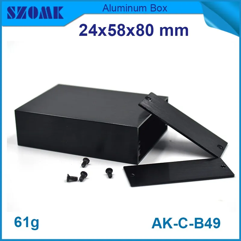 10 шт. алюминиевые корпуса для электроники 24 Х58 Х80 мм|housing|housing electronics |