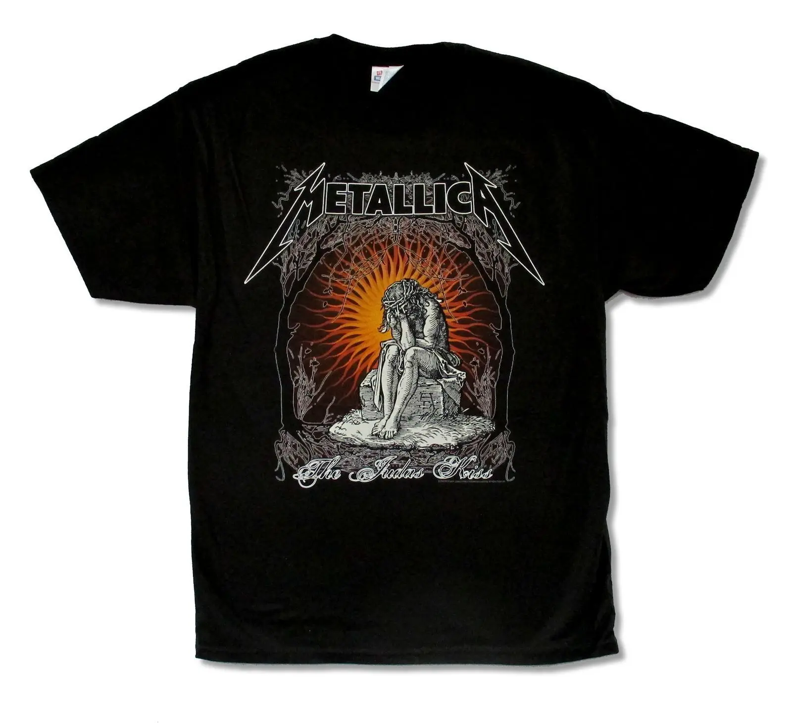 Metallica Иуда поцелуй черная футболка новый официальный Мерч|black t-shirt|t-shirt blackt-shirt