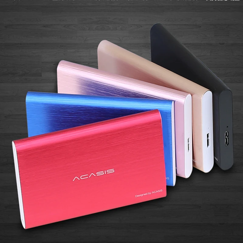 Acasis FA-08US 2,5 дюйма SSD корпус жесткого диска SATA для USB3.0 механический твердотельный накопитель коробка Алюминий жесткого диска SATA HDD корпус 5 Гбит/с, Поддержка 4 ТБ