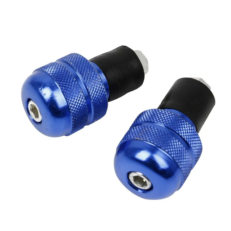 2x 7/8 &quotмотоциклетная Антивибрационная рукоятка Торцевая Заглушка с