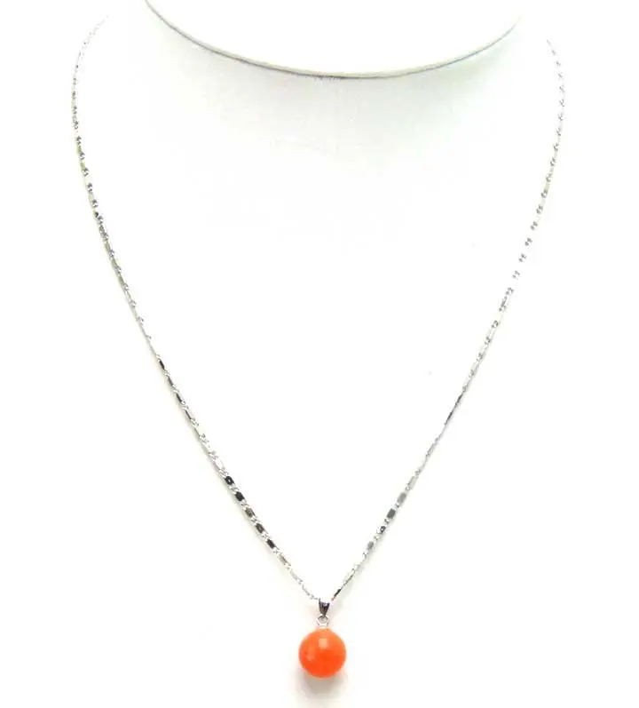 Распродажа AAA розовые большие 10 мм идеальные круглые коралловые подвески с