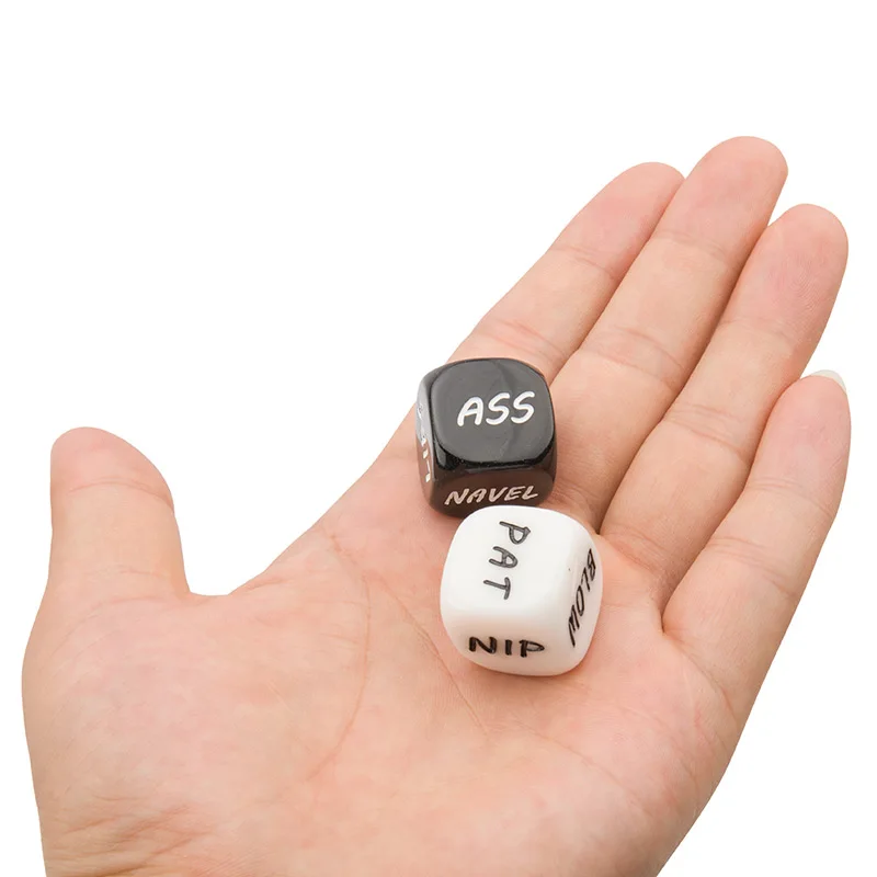 1 пара черно-белых костей для интима игра взрослых английские слова эротический