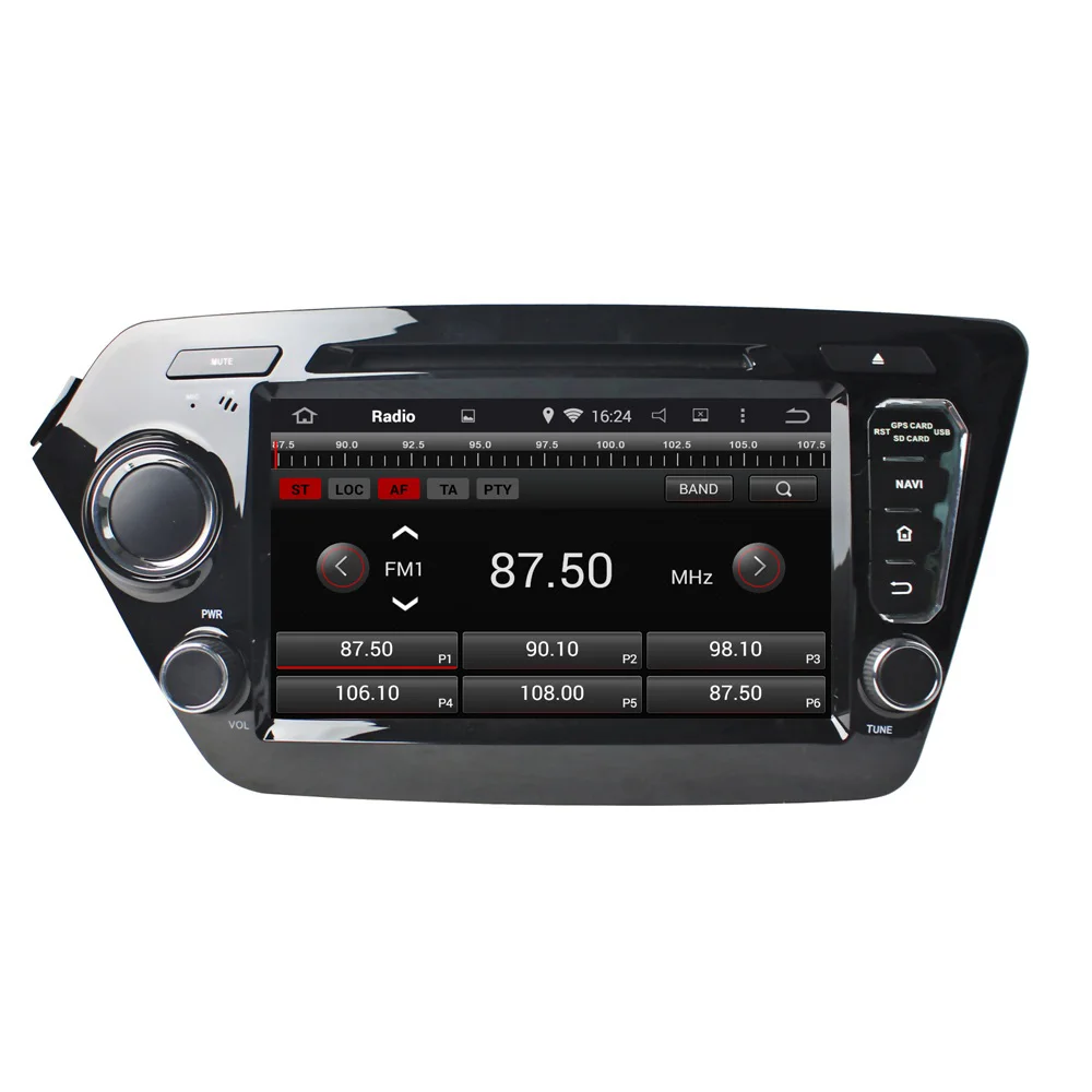 Android 7.1 Car Stereo Radio GPS Sat Nav 3G CD player MP3 Bluetooth HDMI Multimedia Player FOR KIA K2 RIO | Автомобили и