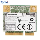 Беспроводная мини-карта Broadcom BCM94360HMB, 1300 Мбитс, PCI Express, 802.11ac, Bluetooth 4.0AW-CB160H 3x MHF4 антенны