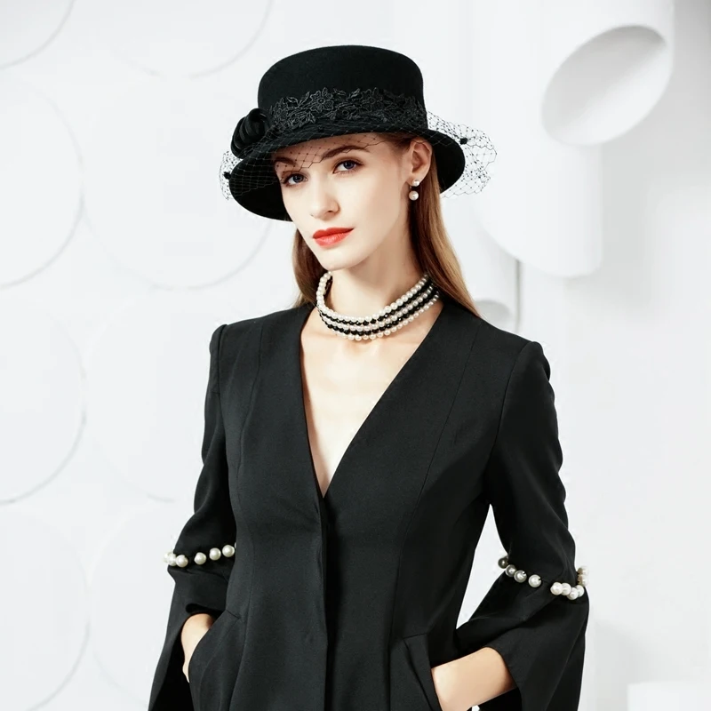 2018 осенне-зимняя шерстяная шапка новая милая в британском стиле для отдыха