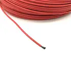 100 м 24 к Новый инфра углеродного волокна изолированный фторпластичный нагревательный кабель 2,3 мм 17 Ом обычно используется в теплом полу, и т. Д.