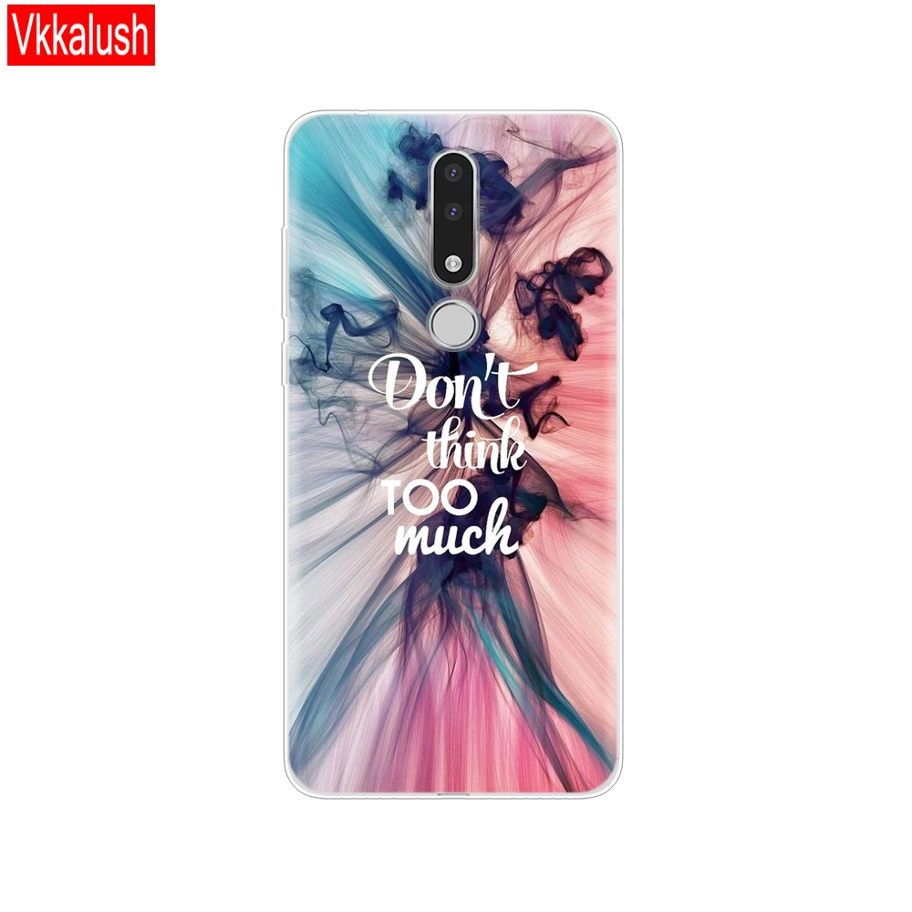 80180 Чехол для телефона Nokia 3,1 Plus, чехол, Забавный мультяшный силиконовый мягкий чехол на заднюю панель Nokia3.1 для Nokia 3,1 Plus, чехол, сумка bock - Color: 80180