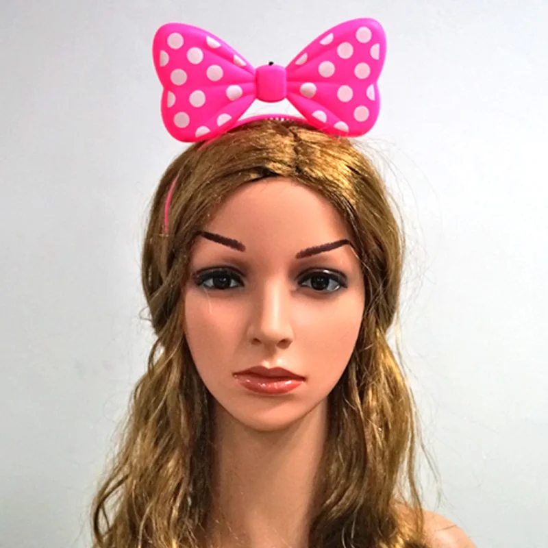 10 шт./лот мигающий светодиодный ободок украшение для вечеринки головной убор