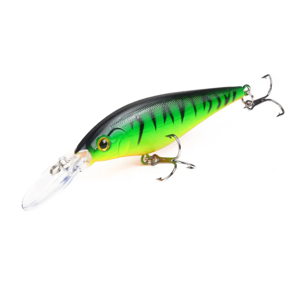 

1PCS 10 Color 11cm/ 9.5g Depth 0.5-1.5M Hard Bait Lifelike Minnow Crankbaits Wobblers Fishing lures For Bass Fresh Salt Water