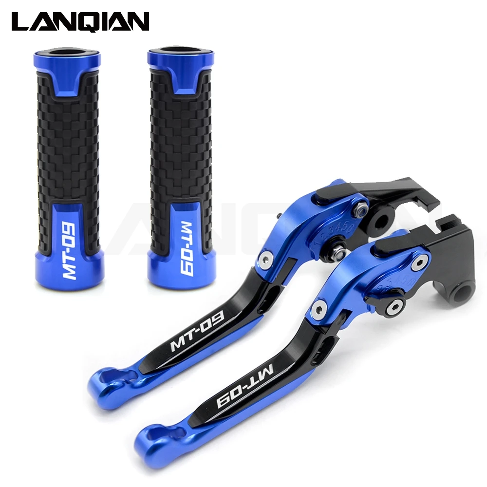 Motorcycle Adjustable Extendable Brake Clutch Lever 7/8 handle GRIPS MT 09 FZ09 For YAMAHA MT-09 2014-2017 2018 2019 2020 2021 | Автомобили