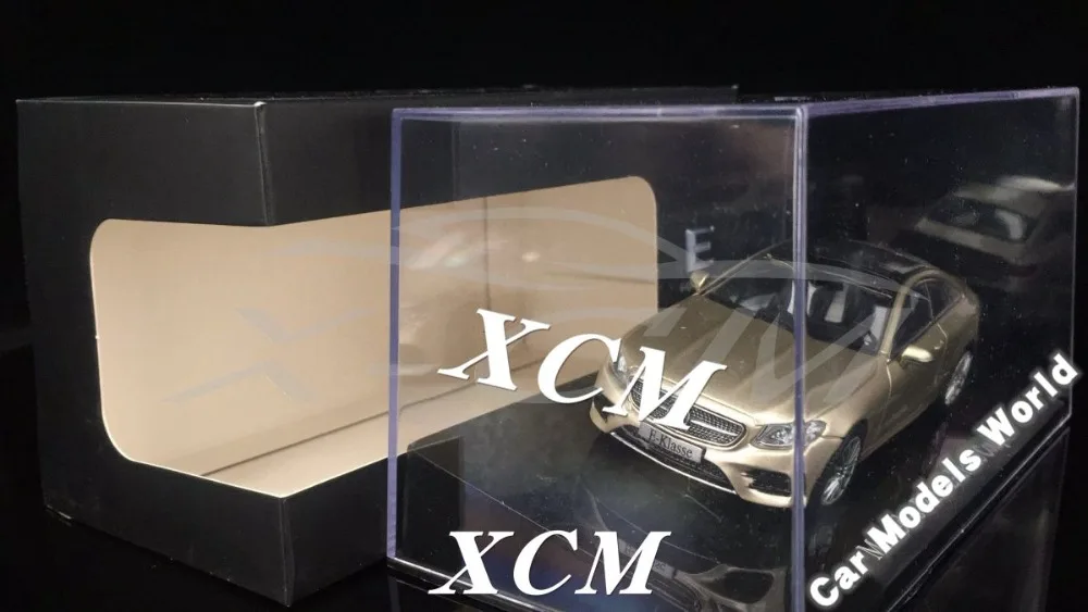 Литая модель автомобиля для E-Class E-Klasse Coupe 1:43(золото)+ небольшой подарок