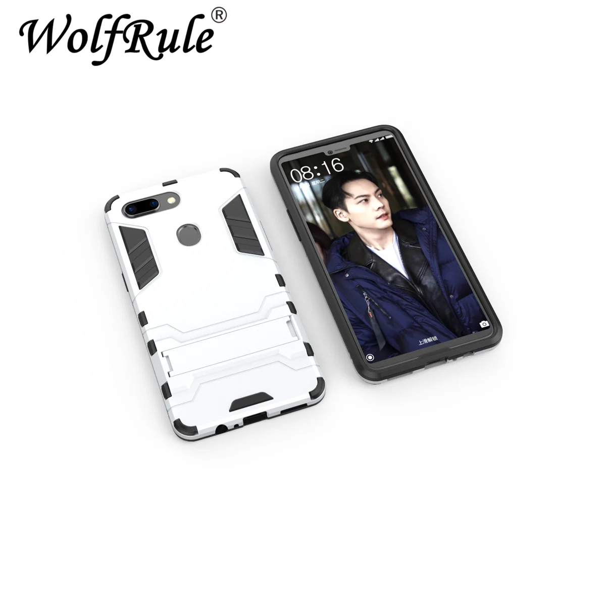 Чехол для OPPO R15 Dream Mirror в Китае силиконовый резиновый робот Броня Твердый чехол на