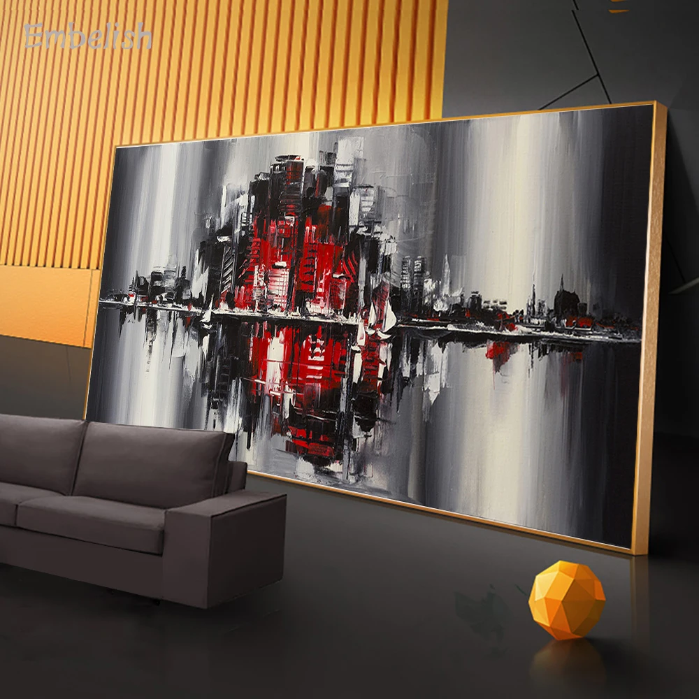 

Embelish 1 Pieces New Urbanistic Artwork Modern Home Decor Wall Art Posters For Living Room HD Print Canvas Bedroom Paintings