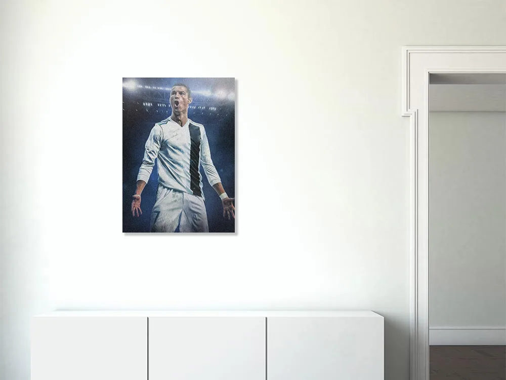 Cristiano Ronaldo footballer портретный современный настенный Арт холст украшение постеры принты для гостиной домашняя декоративная картина для спальни