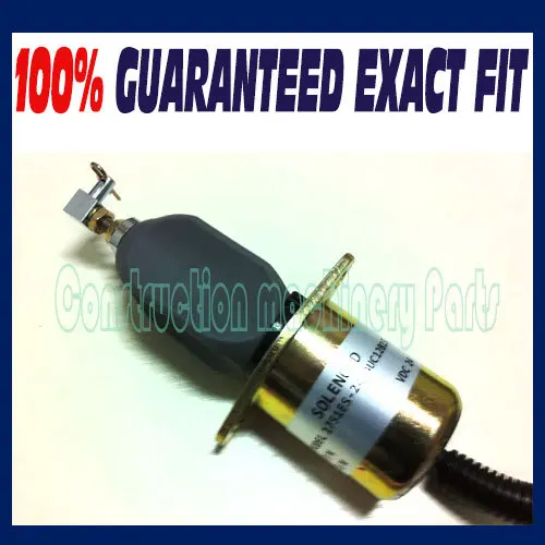 1751ES-24A3UC12B1S Fuel Shutdown Solenoid For Hyundai Excavator R60-5 Yanmar | Generator Parts &amp Accessories