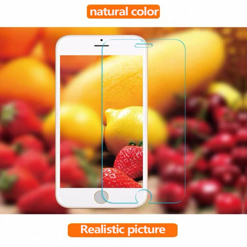 Защитное стекло 2.5D 9H закаленное для iPhone 6 6S 5S 7 8 SE 4S 5 5C XR XS Max пленка из