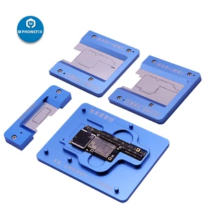 Держатель для материнской платы MJ Z13, приспособление с трафаретом для реболлинга BGA для iPhone X, XS, XS MAX, инструменты для пайки и ремонта