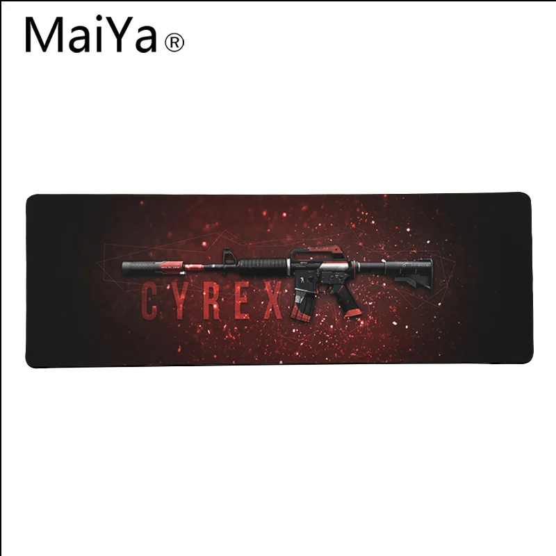 Maiya высококачественный CSGO guns M4A1 AK47 уникальный настольный коврик игровой для мыши