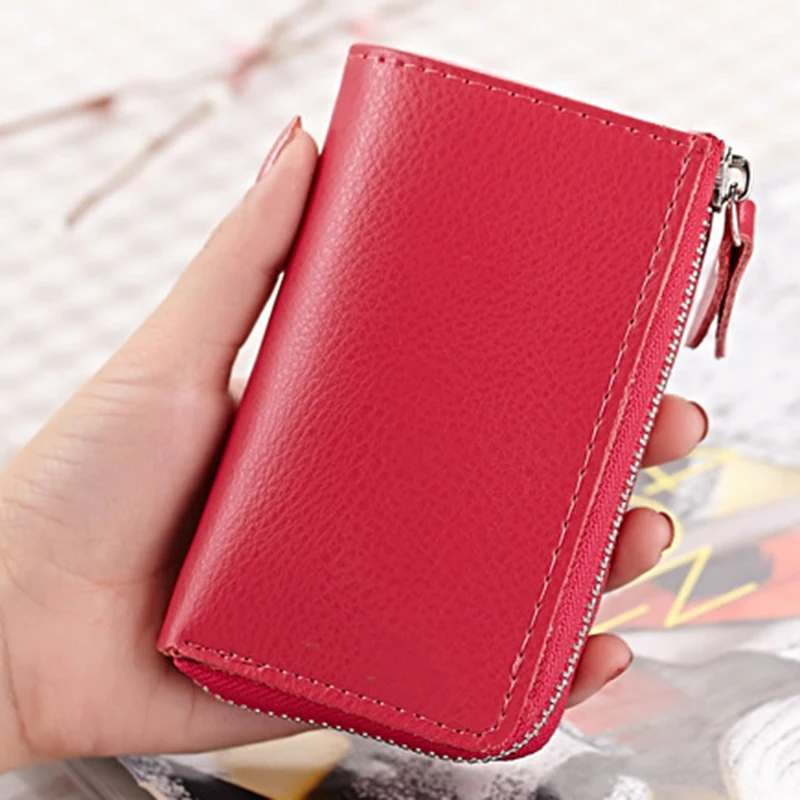 Новое поступление кошелек из искусственной кожи для ключей на молнии мужчин и