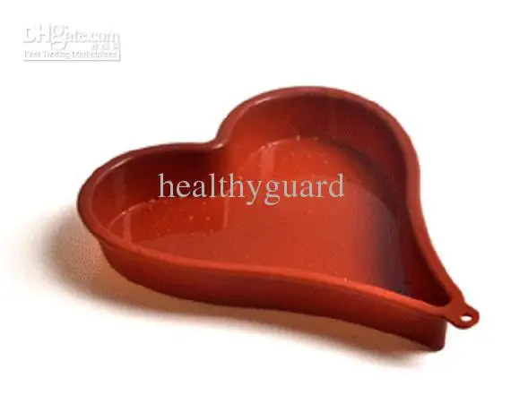 Large size Love heart-shaped Silicone Cake Pan Mould chocolate juice cake pie pizza mold candy Jelly silicone baking tools | Дом и сад