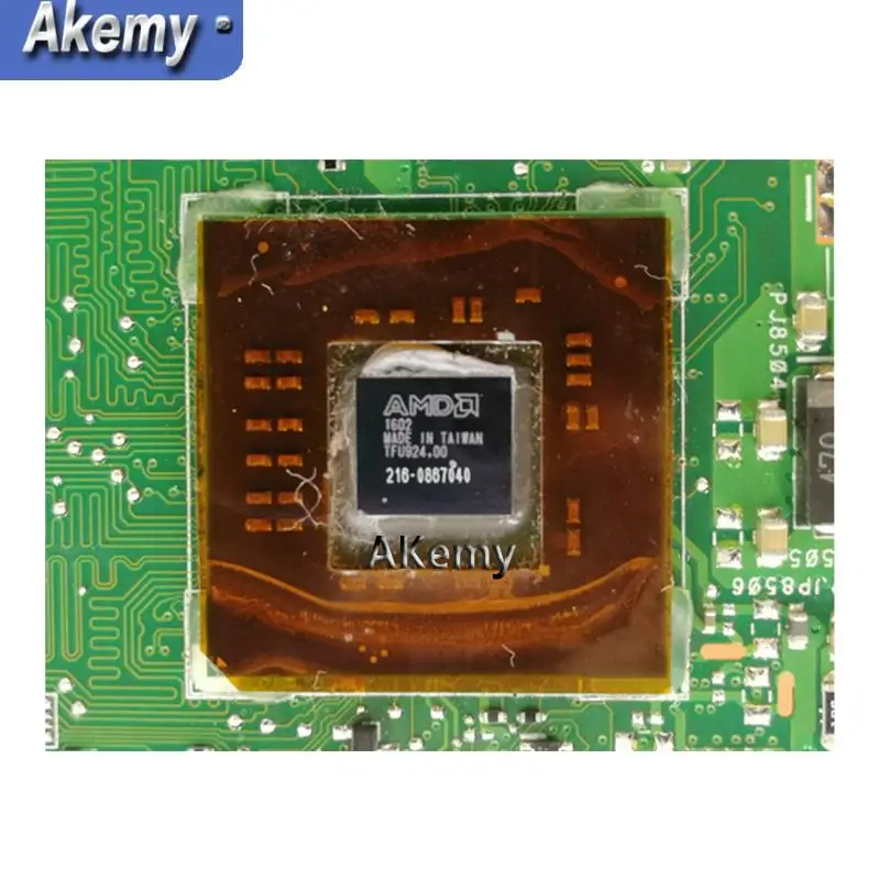 AK с A10-8700P 4 Гб RAM X555DG материнская плата для ноутбука For Asus X555Y X555YI X555D тест