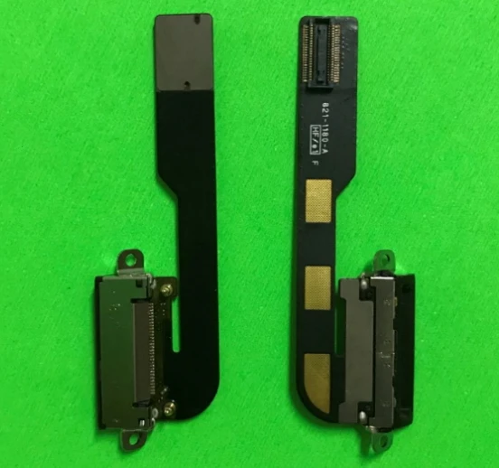 20 шт./лот зарядный порт док станция USB разъем гибкий кабель лента для iPad 2 запасные