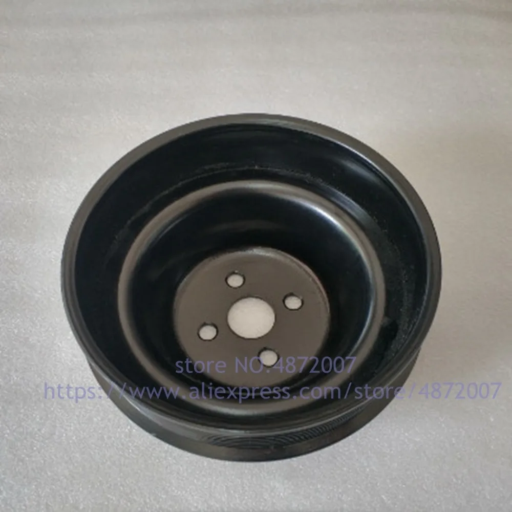 Ременной шкив с рифленым вентилятором двигателя для Cummins 6BT 6B 4BT 8 Groove 3902710 3914463
